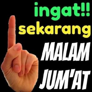 ingatkan sekarang malam jumat - getsticker.com