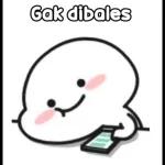 sini aku tendang