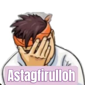 Astagfirulloh - getsticker.com