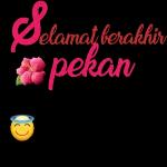 SelamatpekanSemoga selalusehat ceriaBersama keluargaelamat berakhir