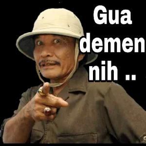 Gua demen nih B - getsticker.com