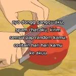 ayo dongg ganggu aku, spam chat aku, kirim semua pap random kamu, ceritain hari hari kamu ke akuu
