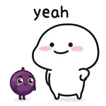 提子x乖巧寶寶 Sticker