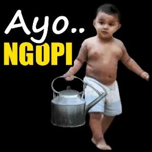 Ayo.. NGOPI - getsticker.com