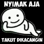 Memandangi
Wajah Cantikmu
Apik Deu