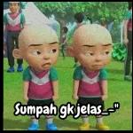 Bab iki
aku gak
paham
tak
meneng ae