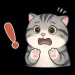 貓系列(4)-灰色虎斑貓