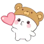                             Little BearTOP STICKERS