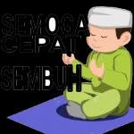 ALLAAHUMMA YAA SYAFIYAL AMROODH... Semoga Allah beri kesembuhan ALFAATIHAH...