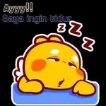 tidur tidur!