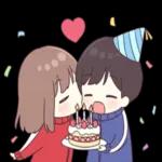 運動衣情侶 永遠一起♡祝福語 
