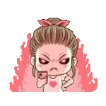 愛你💓	比心💋～～