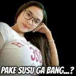 PAKE SUSU GA BANG...?