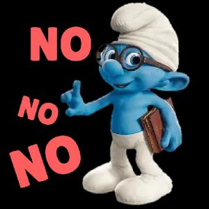 NO. NO NO - getsticker.com