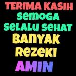 TERIMA KASIH semoga selalu sehat BANYAK Rezeki AMIN