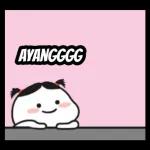 sini aku tendang