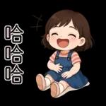 牛仔短裙女孩