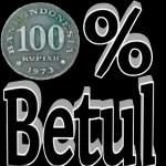 100% RUPIAH 1973 % Betul BA HN