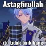 Makan dulu abah
agar kuat dalam menerima kenyataan