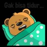 tidur tidur!