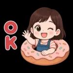 牛仔短裙女孩
