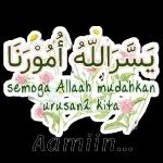 SEMOGA SEGALA URUSAN AMIN