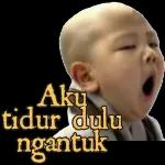tidur tidur!