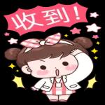 調皮女孩職場貼 