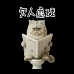 廁所貓貓✩別吵!我在用力✩