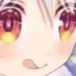 gadis berambut merah muda