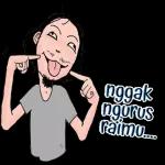 nggak ngurus raimu...