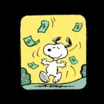 一隻黃色懶貓 x Snoopy