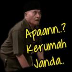 Apaann.? Kerumah Janda