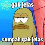 MAAFSEDANG TIDAKMOODJIT