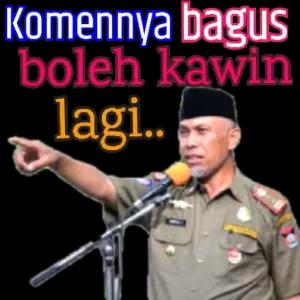 Komennya bagus boleh kawin lagi..  - getsticker.com