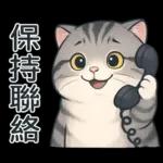 貓系列(4)-灰色虎斑貓