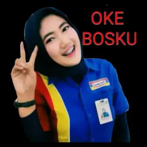OKE BOSKU - getsticker.com