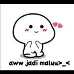 L aww jadi maluu>_