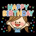 生日快樂，祝福送給你