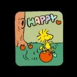 一隻黃色懶貓 x Snoopy