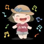 玲玲與沛沛女孩37-繪畫風