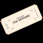 + love coupon + MINI TICKET IZIN NGEGAME any que TOUR PTTVA