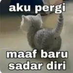 aku pergi maaf baru sadar diri