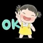 玲玲與沛沛女孩37-繪畫風