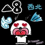夏季天气表情包2。   