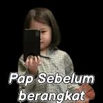 Pap Sebelum berangkat