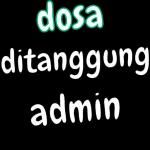 Dosa ditanggung admin