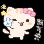 STAR CAT貼紙 