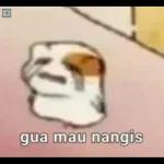 gua mau nangis
