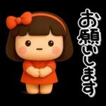 大切な毎日に♡女の子の気遣いスタンプ